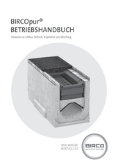 Betriebshandbuch für BIRCOpur®