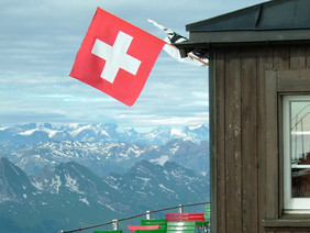 Wasserautarke Situation im Schweizer Berggasthaus