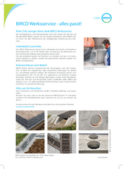 Flyer BIRCO Werksservice